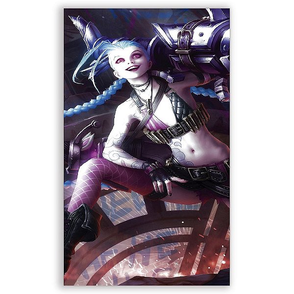 Capa Mini Faixa Lateral Sublimado - League of Legends