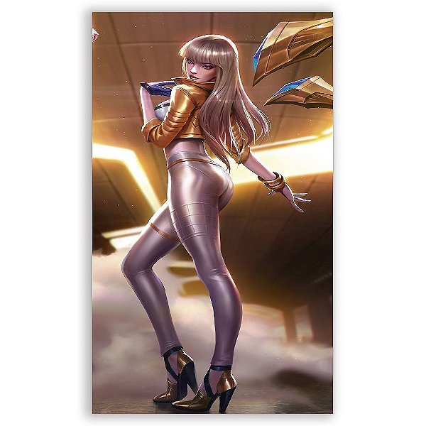 Capa Mini Faixa Lateral Sublimado - League of Legends