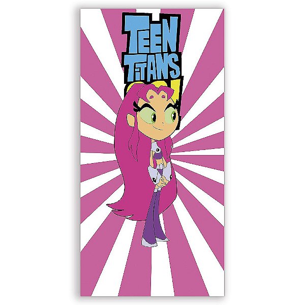 Capa Mini Faixa Lateral Sublimado - Jovens Titans