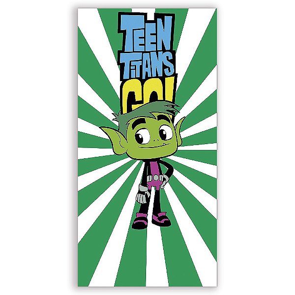 Capa Mini Faixa Lateral Sublimado - Jovens Titans
