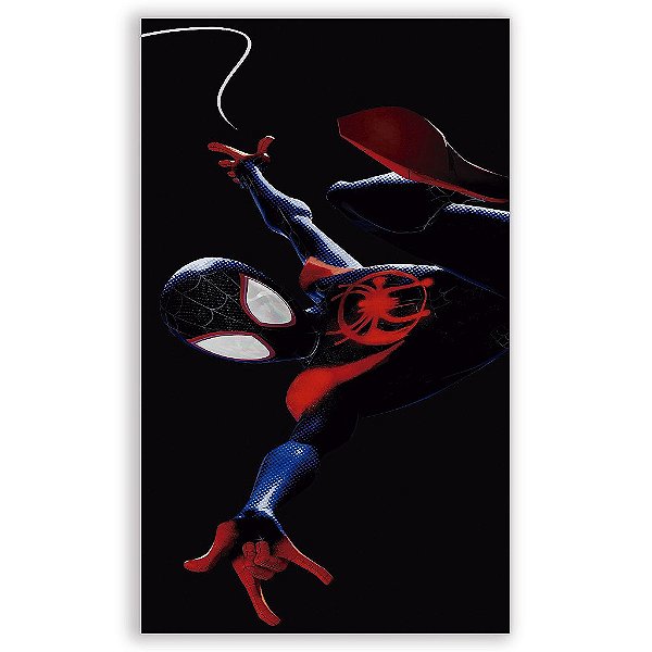 Capa Mini Faixa Lateral Sublimado - Homem Aranha