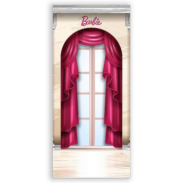 Capa Mini Faixa Lateral Sublimado - Barbie O Castelo de Diamante