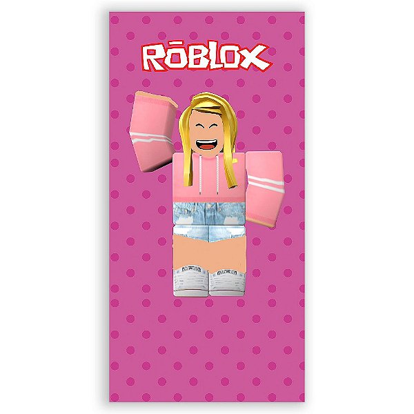 Capa Mini Faixa Lateral Sublimado - Roblox