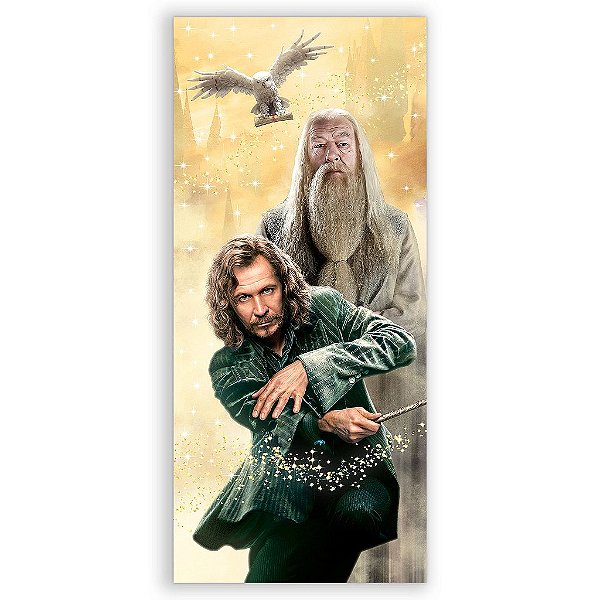 Capa Mini Faixa Lateral Sublimado - Harry Potter