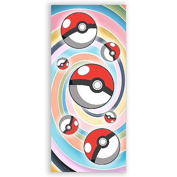 Capa Mini Faixa Lateral Sublimado - Pokemon