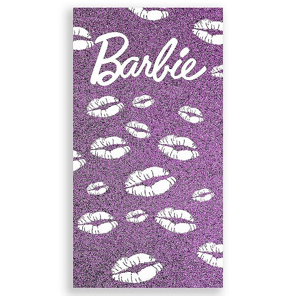Capa Mini Faixa Lateral Sublimado - Barbie