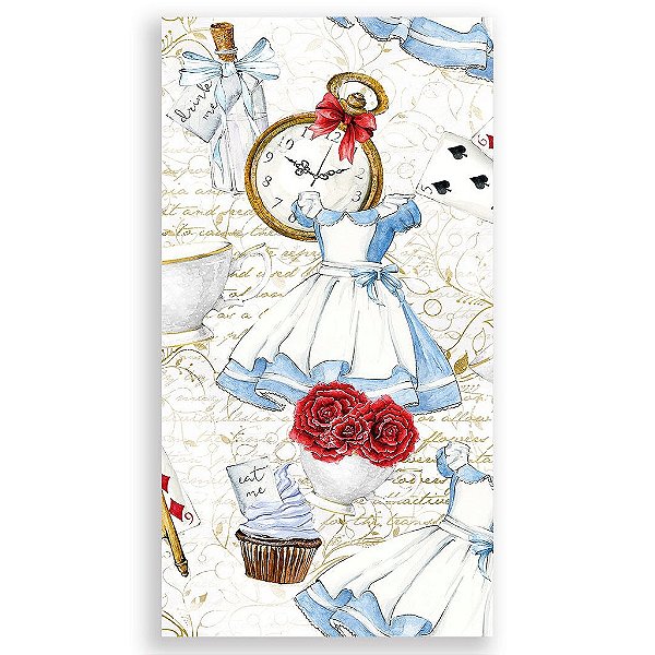Capa Mini Faixa Lateral Sublimado - Alice