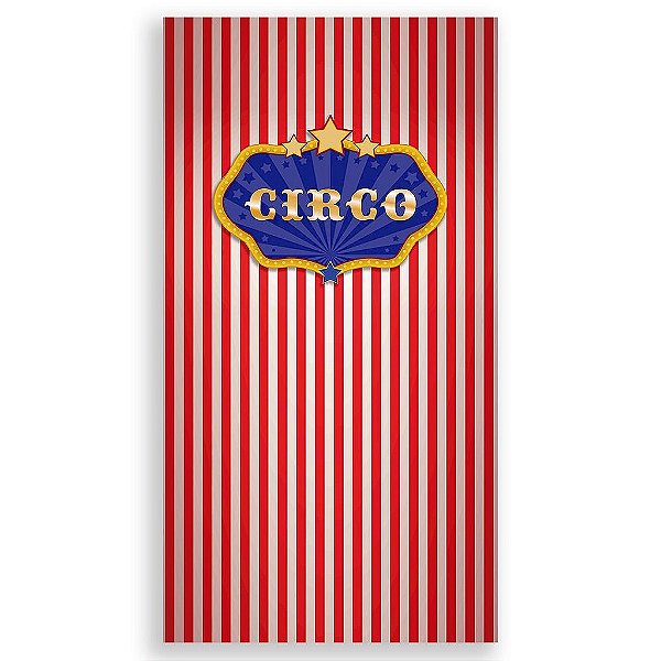 Capa Mini Faixa Lateral Sublimado - Circo