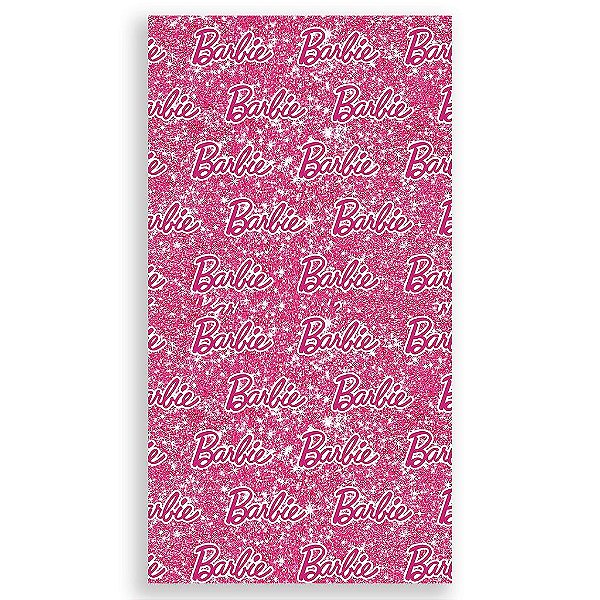 Capa Mini Faixa Lateral Sublimado - Barbie