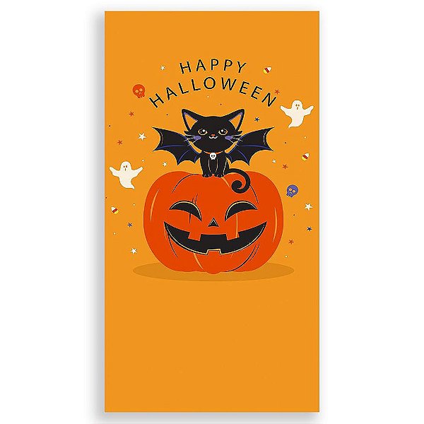 Capa Mini Faixa Lateral Sublimado - Halloween