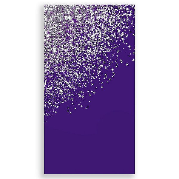 Capa Mini Faixa Lateral Sublimado - Glitter Roxo