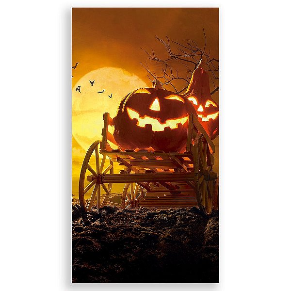Capa Mini Faixa Lateral Sublimado - Halloween