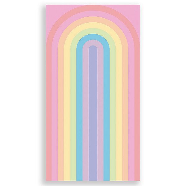 Capa Mini Faixa Lateral Sublimado - Arco Iris Candy