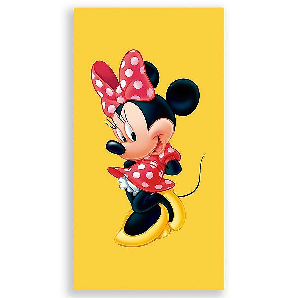 Capa Mini Faixa Lateral Sublimado - Minnie