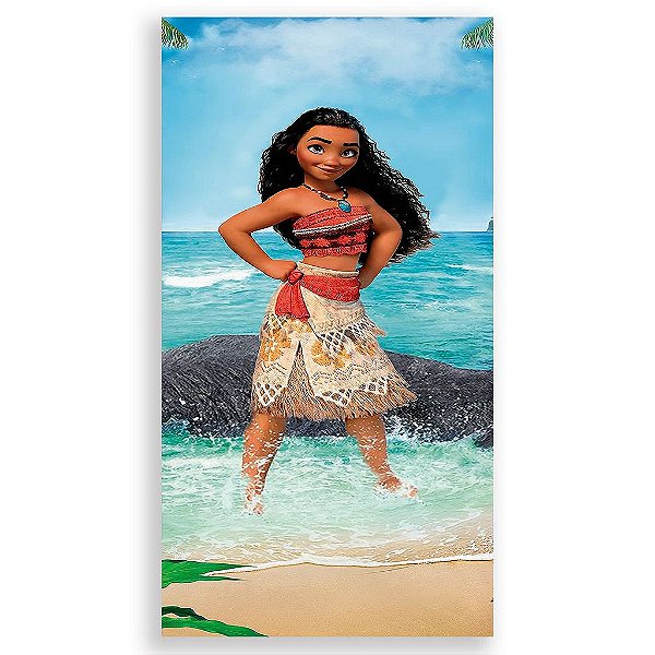 Capa Mini Faixa Lateral Sublimado - Moana