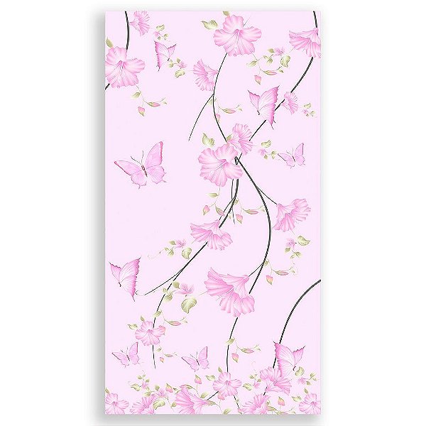 Capa Mini Faixa Lateral Sublimado - Boboleta Floral