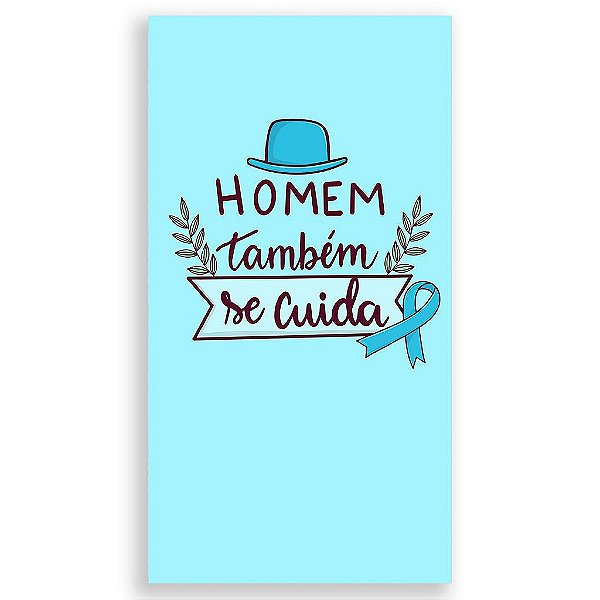 Capa Mini Faixa Lateral Sublimado - Novembro Azul
