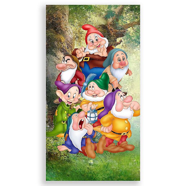 Capa Mini Faixa Lateral Sublimado - Branca de Neve