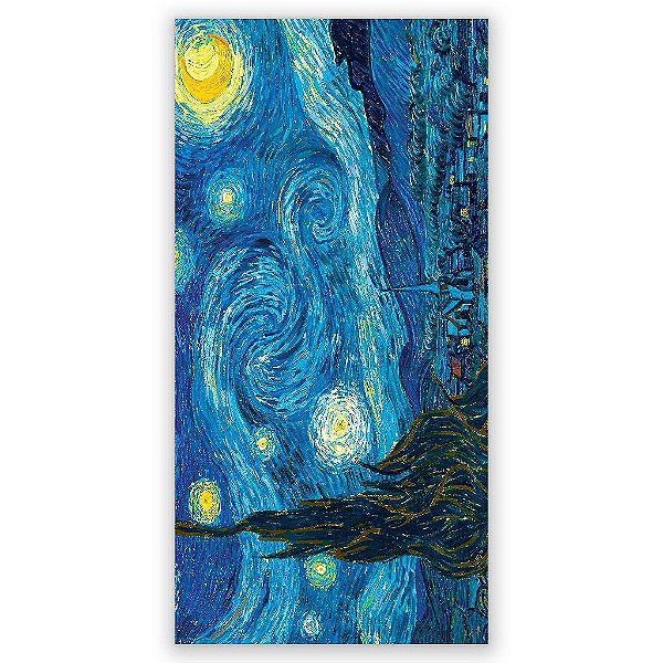 Capa Mini Faixa Lateral Sublimado - Noite Estrelada Van Gogh