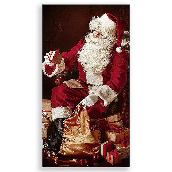 Capa Mini Faixa Lateral Sublimado - Natal - Ano Novo