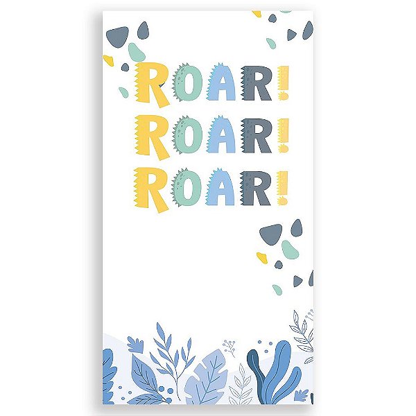 Capa Mini Faixa Lateral Sublimado - Dino Cute
