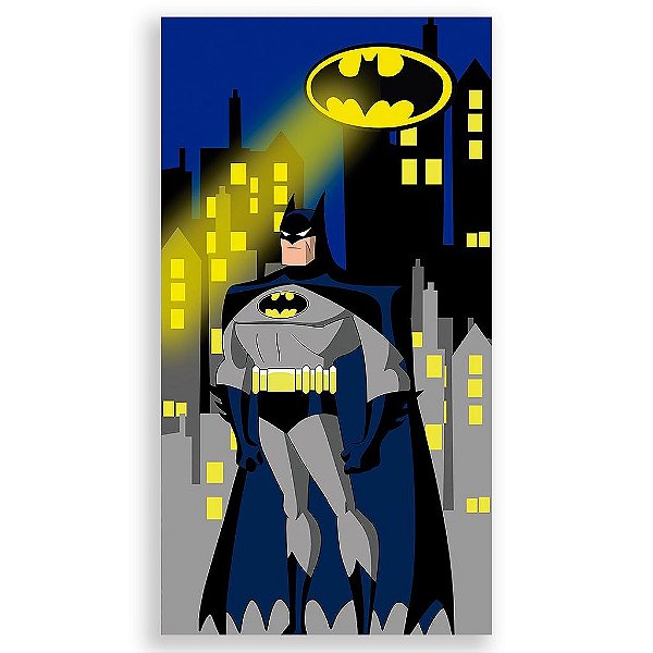 Capa Mini Faixa Lateral Sublimado - Batman