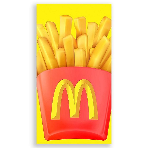 Capa Mini Faixa Lateral Sublimado - McDonald's