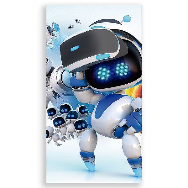 Capa Mini Faixa Lateral Sublimado - Astro Bot
