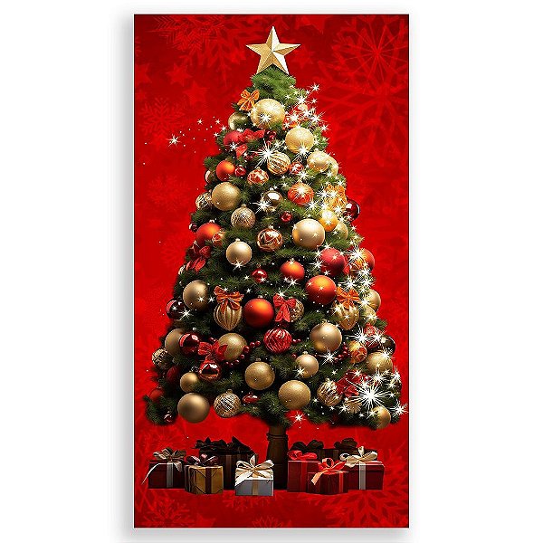 Capa Mini Faixa Lateral Sublimado - Natal Ano Novo