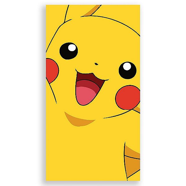 Capa Mini Faixa Lateral Sublimado - Pokemon Pikachu