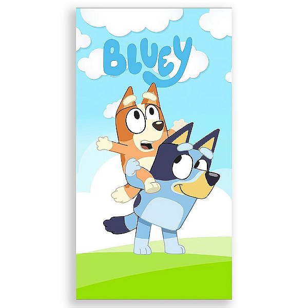 Capa Mini Faixa Lateral Sublimado - Bluey