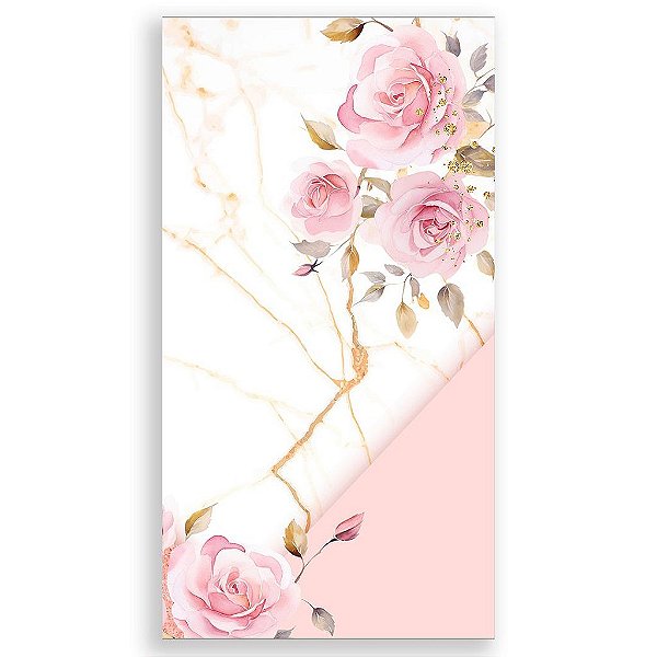 Capa Mini Faixa Lateral Sublimado - Floral