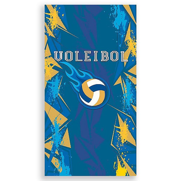 Capa Mini Faixa Lateral Sublimado - Voleibol
