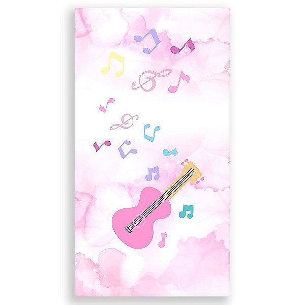 Capa Mini Faixa Lateral Sublimado - Nota Musical