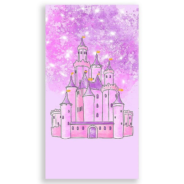 Capa Mini Faixa Lateral Sublimado - Princesa Sofia