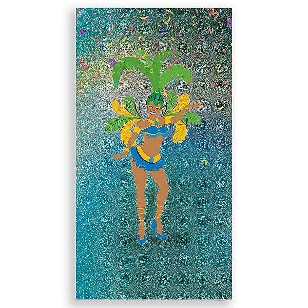 Capa Mini Faixa Lateral Sublimado - Carnaval