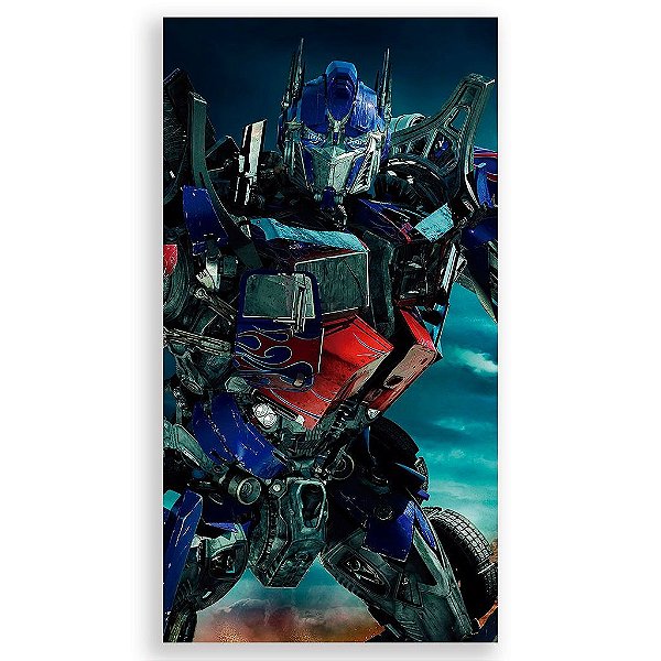 Capa Mini Faixa Lateral Sublimado - Transformers