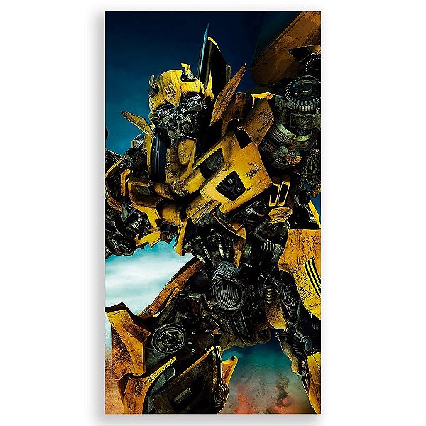 Capa Mini Faixa Lateral Sublimado - Transformers