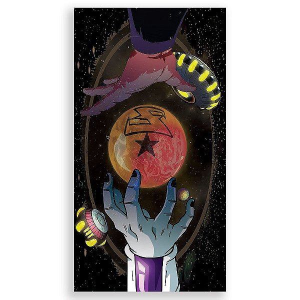 Capa Mini Faixa Lateral Sublimado - Dragon Ball