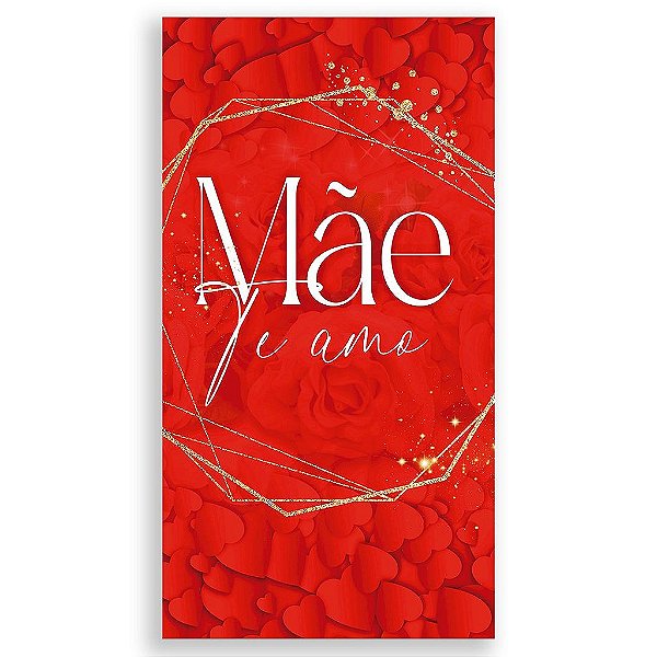 Capa Mini Faixa Lateral Sublimado - Dia das Maes