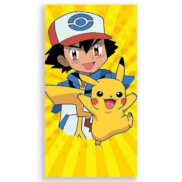 Capa Mini Faixa Lateral Sublimado - Pokemon