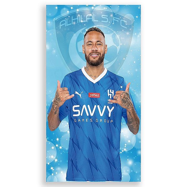 Capa Mini Faixa Lateral Sublimado - Neymar