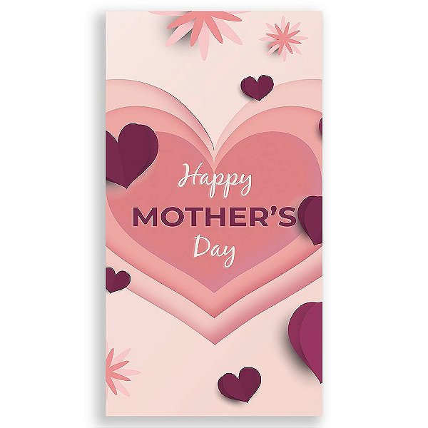 Capa Mini Faixa Lateral Sublimado - Mother's Day