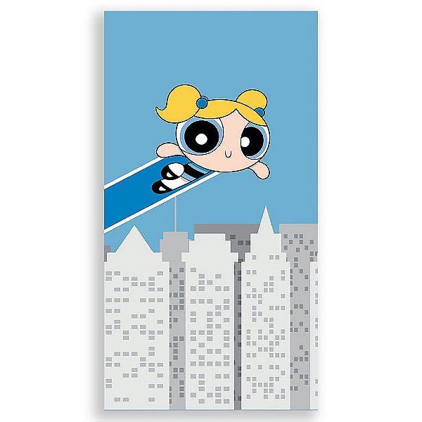 Capa Mini Faixa Lateral Sublimado - Lindinha As Meninas Super Poderosas