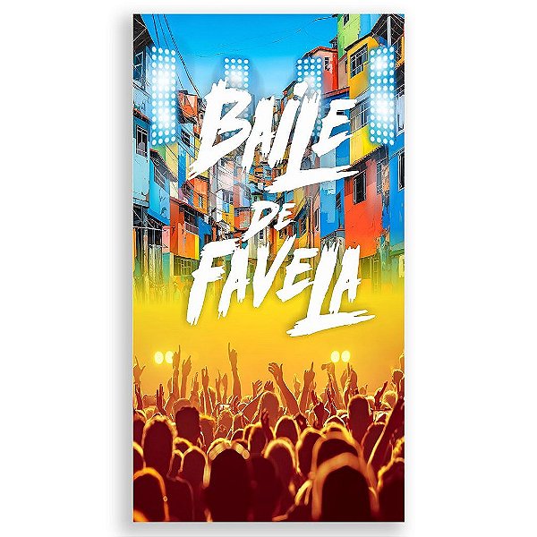 Capa Mini Faixa Lateral Sublimado - Baile Funk