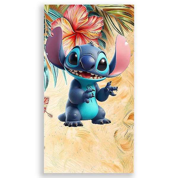Capa Mini Faixa Lateral Sublimado - Lilo E Stitch