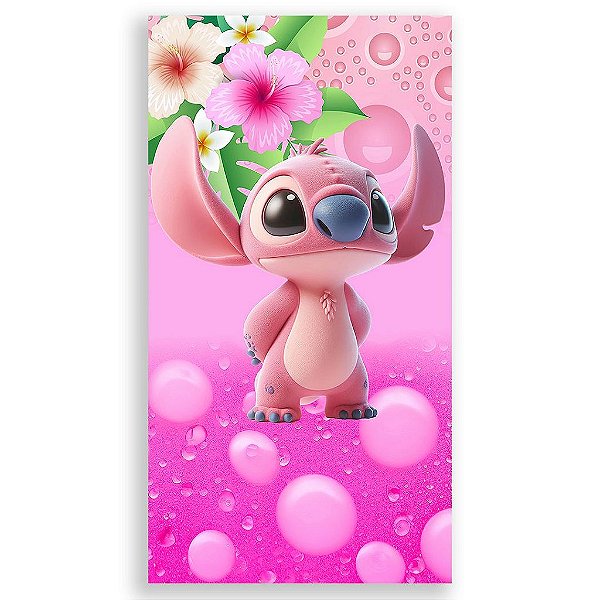 Capa Mini Faixa Lateral Sublimado - Lilo E Stitch