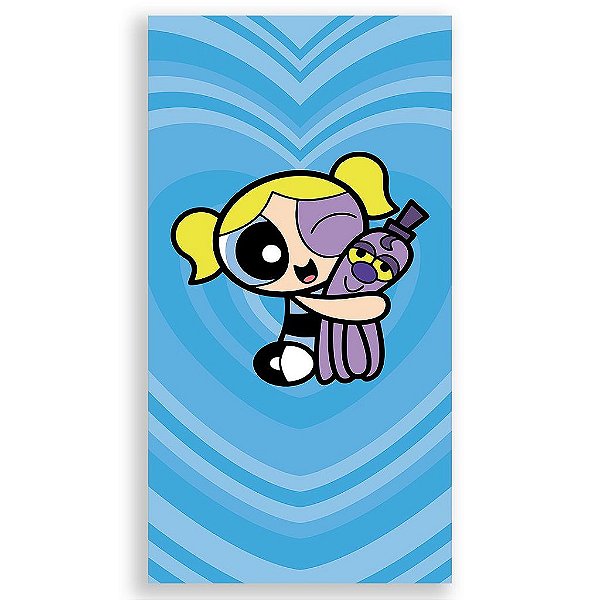 Capa Mini Faixa Lateral Sublimado - Lindinha As Meninas Super Poderosas
