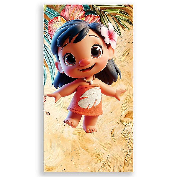Capa Mini Faixa Lateral Sublimado - Lilo E Stitch