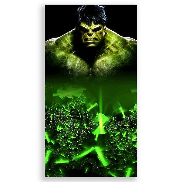 Capa Mini Faixa Lateral Sublimado - Hulk